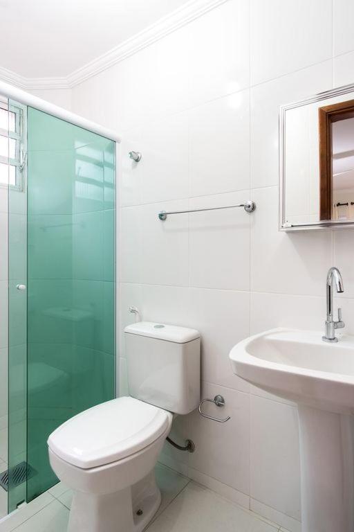 Apartamento A 100 Metros Da Praia, Bem Localizado, Com Ar Condicionado E Wi-Fi -23 - Edificio Lenamar II Ubatuba Dış mekan fotoğraf