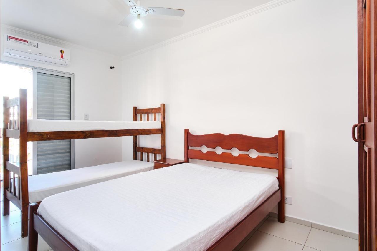 Apartamento A 100 Metros Da Praia, Bem Localizado, Com Ar Condicionado E Wi-Fi -23 - Edificio Lenamar II Ubatuba Dış mekan fotoğraf