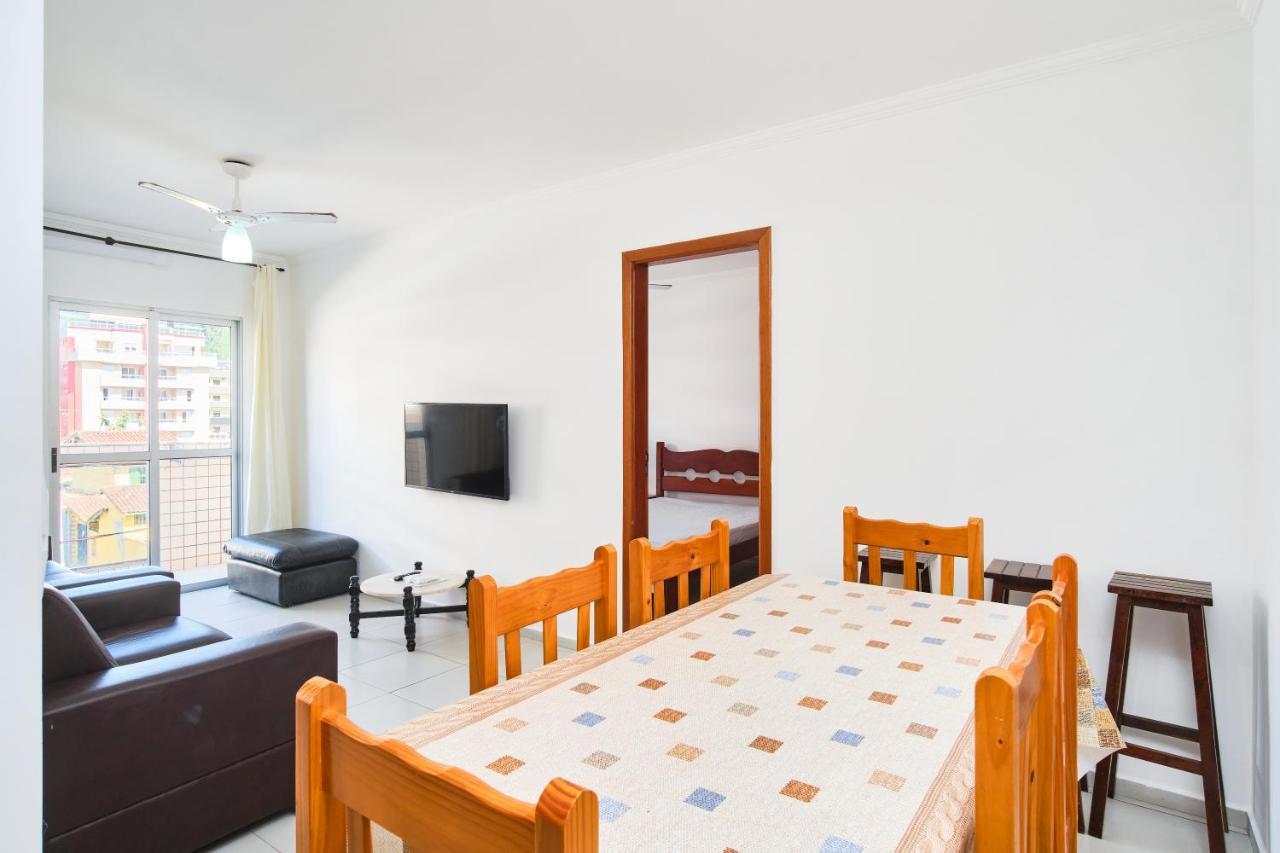 Apartamento A 100 Metros Da Praia, Bem Localizado, Com Ar Condicionado E Wi-Fi -23 - Edificio Lenamar II Ubatuba Dış mekan fotoğraf